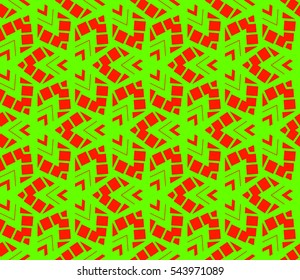 Modern stylish texture. Repeating abstract background with chaotic strokes. Trendy hipster print.Vector seamless pattern.