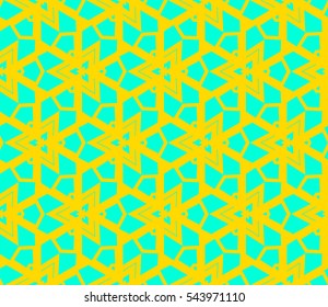 Modern stylish texture. Repeating abstract background with chaotic strokes. Trendy hipster print.Vector seamless pattern.