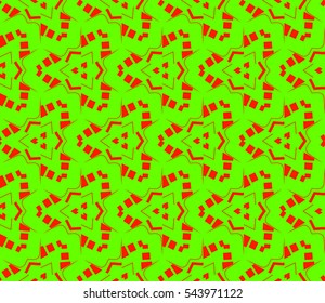 Modern stylish texture. Repeating abstract background with chaotic strokes. Trendy hipster print.Vector seamless pattern.