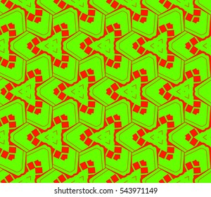Modern stylish texture. Repeating abstract background with chaotic strokes. Trendy hipster print.Vector seamless pattern.