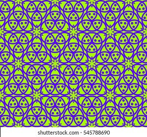 Modern stylish texture. Repeating abstract background with chaotic strokes. Trendy hipster print.Vector seamless pattern.