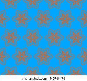 Modern stylish texture. Repeating abstract background with chaotic strokes. Trendy hipster print.Vector seamless pattern.