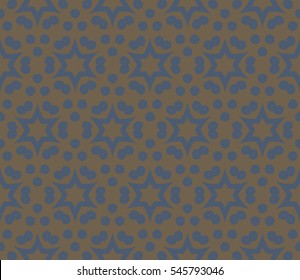 Modern stylish texture. Repeating abstract background with chaotic strokes. Trendy hipster print.Vector seamless pattern.
