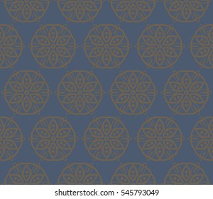 Modern stylish texture. Repeating abstract background with chaotic strokes. Trendy hipster print.Vector seamless pattern.