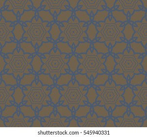 Modern stylish texture. Repeating abstract background with chaotic strokes. Trendy hipster print.Vector seamless pattern.