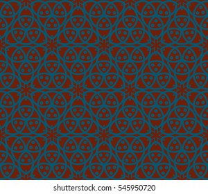 Modern stylish texture. Repeating abstract background with chaotic strokes. Trendy hipster print.Vector seamless pattern.