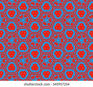Modern stylish texture. Repeating abstract background with chaotic strokes. Trendy hipster print.Vector seamless pattern.
