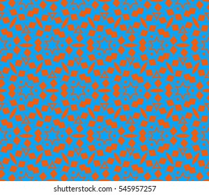 Modern stylish texture. Repeating abstract background with chaotic strokes. Trendy hipster print.Vector seamless pattern.