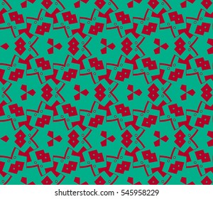 Modern stylish texture. Repeating abstract background with chaotic strokes. Trendy hipster print.Vector seamless pattern.