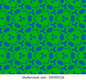 Modern stylish texture. Repeating abstract background with chaotic strokes. Trendy hipster print.Vector seamless pattern.
