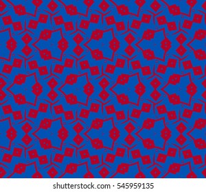 Modern stylish texture. Repeating abstract background with chaotic strokes. Trendy hipster print.Vector seamless pattern.