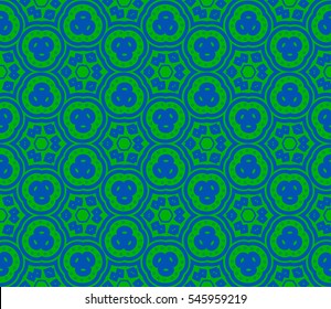 Modern stylish texture. Repeating abstract background with chaotic strokes. Trendy hipster print.Vector seamless pattern.