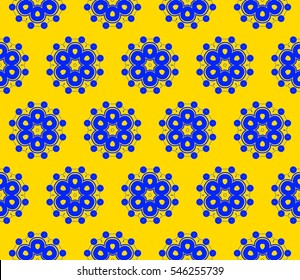 Modern stylish texture. Repeating abstract background with chaotic strokes. Trendy hipster print.Vector seamless pattern.