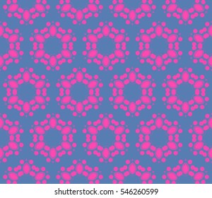 Modern stylish texture. Repeating abstract background with chaotic strokes. Trendy hipster print.Vector seamless pattern.