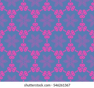 Modern stylish texture. Repeating abstract background with chaotic strokes. Trendy hipster print.Vector seamless pattern.