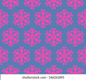Modern stylish texture. Repeating abstract background with chaotic strokes. Trendy print.Vector seamless pattern.