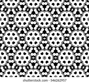 Modern stylish texture. Repeating abstract background with chaotic strokes. Trendy hipster print.Vector seamless pattern.