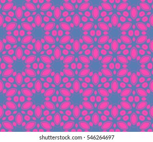 Modern stylish texture. Repeating abstract background with chaotic strokes. Trendy hipster print.Vector seamless pattern.