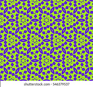 Modern stylish texture. Repeating abstract background with chaotic strokes. Trendy hipster print.Vector seamless pattern.