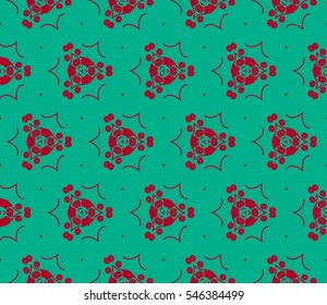 Modern stylish texture. Repeating abstract background with chaotic strokes. Trendy hipster print.Vector seamless pattern.