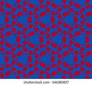 Modern stylish texture. Repeating abstract background with chaotic strokes. Trendy hipster print.Vector seamless pattern.