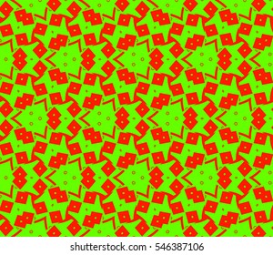 Modern stylish texture. Repeating abstract background with chaotic strokes. Trendy hipster print.Vector seamless pattern.