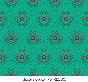 Modern stylish texture. Repeating abstract background with chaotic strokes. Trendy hipster print.Vector seamless pattern.