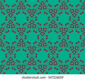 Modern stylish texture. Repeating abstract background with chaotic strokes. Trendy hipster print.Vector seamless pattern.
