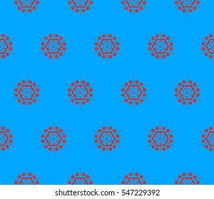 Modern stylish texture. Repeating abstract background with chaotic strokes. Trendy hipster print.Vector seamless pattern.