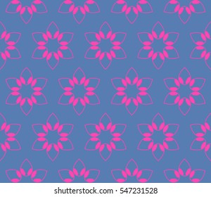 Modern stylish texture. Repeating abstract background with chaotic strokes. Trendy hipster print.Vector seamless pattern.
