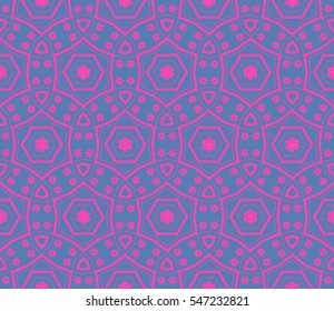 Modern stylish texture. Repeating abstract background with chaotic strokes. Trendy hipster print.Vector seamless pattern.