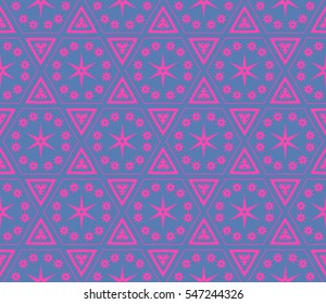 Modern stylish texture. Repeating abstract background with chaotic strokes. Trendy hipster print.Vector seamless pattern.