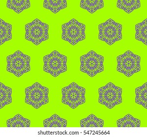 Modern stylish texture. Repeating abstract background with chaotic strokes. Trendy hipster print.Vector seamless pattern.