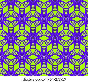 Modern stylish texture. Repeating abstract background with chaotic strokes. Trendy hipster print.Vector seamless pattern.