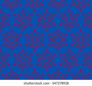 Modern stylish texture. Repeating abstract background with chaotic strokes. Trendy hipster print.Vector seamless pattern.