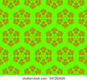 Modern stylish texture. Repeating abstract background with chaotic strokes. Trendy hipster print.Vector seamless pattern.