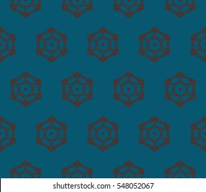 Modern stylish texture. Repeating abstract background with chaotic strokes. Trendy hipster print.Vector seamless pattern.