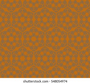 Modern stylish texture. Repeating abstract background with chaotic strokes. Trendy hipster print.Vector seamless pattern.