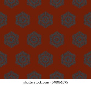 Modern stylish texture. Repeating abstract background with chaotic strokes. Trendy hipster print.Vector seamless pattern.