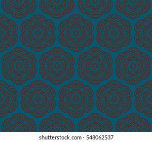 Modern stylish texture. Repeating abstract background with chaotic strokes. Trendy hipster print.Vector seamless pattern.