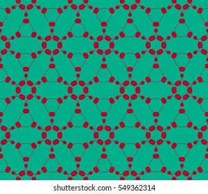 Modern stylish texture. Repeating abstract background with chaotic strokes. Trendy hipster print.Vector seamless pattern.