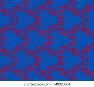 Modern stylish texture. Repeating abstract background with chaotic strokes. Trendy hipster print.Vector seamless pattern.