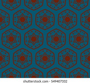 Modern stylish texture. Repeating abstract background with chaotic strokes. Trendy hipster print.Vector seamless pattern.