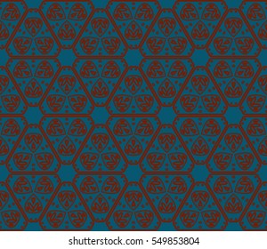 Modern stylish texture. Repeating abstract background with chaotic strokes. Trendy hipster print.Vector seamless pattern.