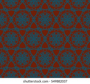 Modern stylish texture. Repeating abstract background with chaotic strokes. Trendy hipster print.Vector seamless pattern.