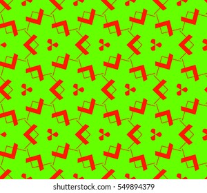 Modern stylish texture. Repeating abstract background with chaotic strokes. Trendy hipster print.Vector seamless pattern.