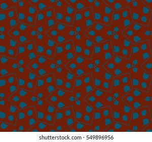 Modern stylish texture. Repeating abstract background with chaotic strokes. Trendy hipster print.Vector seamless pattern.