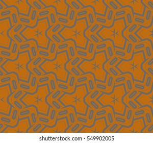 Modern stylish texture. Repeating abstract background with chaotic strokes. Trendy hipster print.Vector seamless pattern.