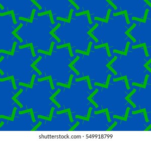 Modern stylish texture. Repeating abstract background with chaotic strokes. Trendy hipster print.Vector seamless pattern.