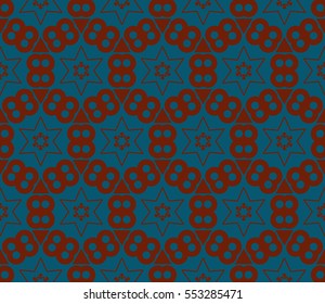 Modern stylish texture. Repeating abstract background with chaotic strokes. Trendy hipster print.Vector seamless pattern.